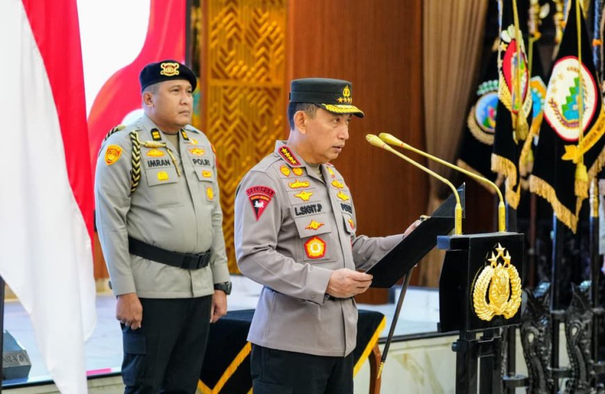 Rotasi Jabatan PJU Mabes Polri dan Kapolda Resmi Digelar
