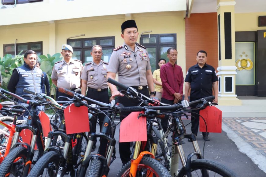 Polisi Berhasil Membongkar Jaringan Pencurian Sepeda yang Meresahkan
