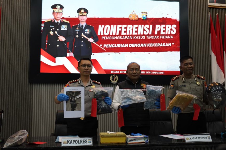 Polisi Ungkap Kasus Penjambretan dan Amankan Pelakunya