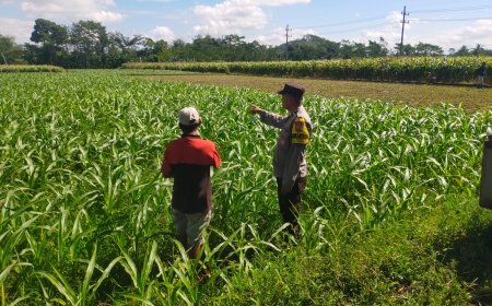 Polres Malang Konsisten Dukung Ketahanan Pangan Melalui Optimalisasi Potensi Desa