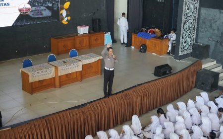 Polres Malang Edukasi 1.250 Pelajar Tanamkan Budaya Tertib Berlalu Lintas