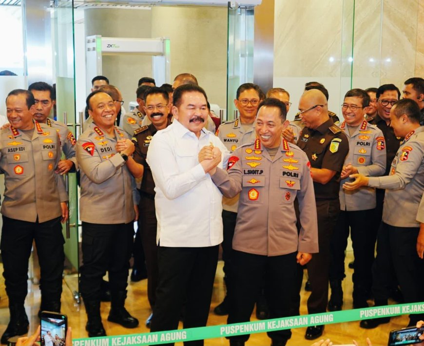 Kapolri dan Jaksa Agung Komitmen Jaga Sinergitas Penegakan Hukum