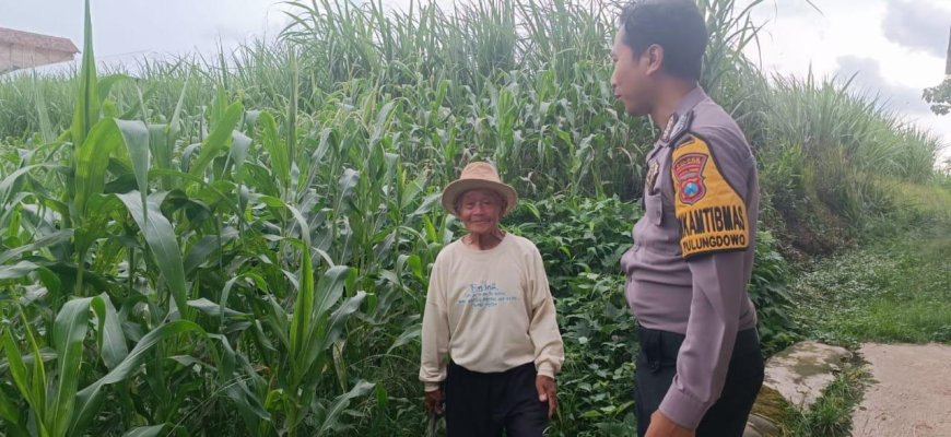 Polres Malang Konsisten Dukung Ketahanan Pangan lewat Pendampingan Warga Produktif