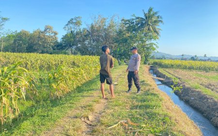 Polres Malang Gandeng Warga Perkuat Ketahanan Pangan di Tingkat Desa