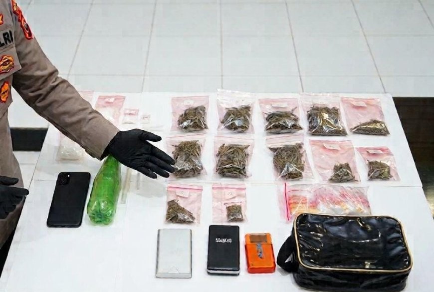 Polres Malang Ungkap Kasus Narkoba, Tersangka dan Barang Bukti Diamankan