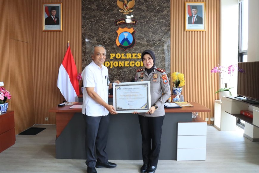Polres Bojonegoro Raih Penghargaan Kemenkeu atas Pengelolaan DIPA Terbaik